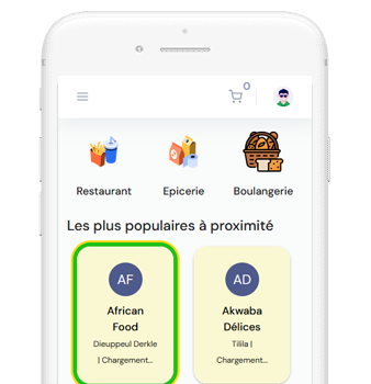 Commande en ligne pour restaurant